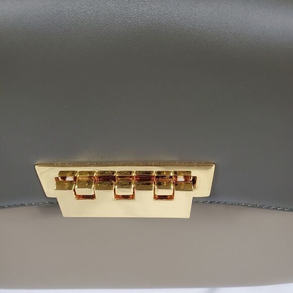 Zac Zac Posen Eartha Top Handle Bag in Olive Color Block - Picture 3 of 9